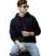Alan Jones Men Full Sleeve Solid Hooded Sweatshirt - Image 2