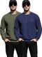 TRIPR Men Full Sleeve Solid Sweatshirt - Image 4
