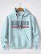 Preeo Men & Women Full Sleeve Graphic Print Hooded Sweatshirt - Image 3