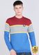 AVEJO Men Full Sleeve Color Block Sweatshirt - Image 4
