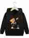 IMSA MODA Men Full Sleeve Printed Hooded Sweatshirt - Image 2