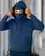 WOMENPRIDE Men Full Sleeve Solid Hooded Sweatshirt - Image 2