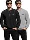 sti Men Full Sleeve Solid Sweatshirt - Image 3