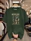 Magneto Men Printed Round Neck Cotton Blend Maroon T-Shirt - Image 3