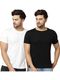 NVGARMENT Men Solid Round Neck Polyester T-Shirt (180 gsm, Black) - Image 3