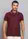 MANBOW Pack of 2 Men Solid Scoop Neck Polyester Grey, Light Blue T-Shirt - Image 2