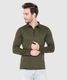 CAMOTAGE Men's Military Camouflage Green Cotton T-Shirt - Image 4