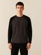 SIXTEENLINES Men's Cotton Blend Round Neck T-Shirt (Grey) - Image 3