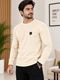 rafraffashion Men Black Cotton Blend Typography T-Shirt - Image 4