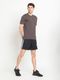 UNDER ARMOUR Men Solid Round Neck Cotton Blend Red T-Shirt - Image 4