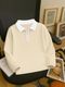 AUSK Men Colorblock Zip Neck Cotton Blend Multicolor T-Shirt - Image 3