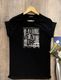 Magneto Men Graphic Print Round Neck Pure Cotton Black T-Shirt - Image 4