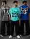 Vira Pack of 2 Men Printed Round Neck Cotton Blend Black, White T-Shirt - Image 2