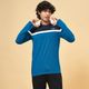 TEEMEX Men Solid Hooded Neck Cotton Blend White T-Shirt - Image 3