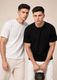 LazyChunks Men Solid Henley Neck Cotton Blend Maroon T-Shirt - Image 3