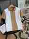 Try This Men Colorblock Polo Neck Cotton Blend T-Shirt (Green) - Image 2