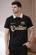 METRONAUT Graphic Print Men Polo Neck Polycotton White, Black T-Shirt - Image 4