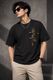 BNT Men Typography Round Neck Polyester Grey T-Shirt - Image 3