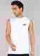 WROGN Men Solid Crew Neck Pure Cotton White T-Shirt - Image 2