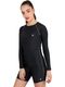 NEXSUS APPARELS Women Printed Round Neck Polyester Pink T-Shirt - Image 3