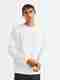Selekt Men's Printed Round Neck Cotton Blend White T-Shirt - Image 2
