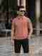 HIPOP Men Printed Round Neck Pure Cotton White T-Shirt - Image 2