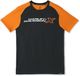 Eddicted Men Blue V-Neck Graphic T-Shirt - Image 3