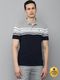 VA-LTARNIC Men Navy Blue Polo T-Shirt - Image 3