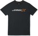 KKCTEX Men Printed Round Neck Pure Cotton Black T-Shirt - Image 4