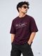 MSV Men Printed Polo Neck Polyester Multicolor T-Shirt - Image 3