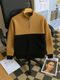MANIAC Men Colorblock Round Neck Cotton Blend White T-Shirt - Image 4
