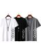 Lexus Pack of 4 Men's Graphic Print Round Neck Polyester Multicolor - Image 3