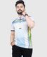 privic Men Printed V Neck Polyester Red T-Shirt - Image 4