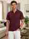 Lexus Pack of 4 Men's Graphic Print Round Neck Polyester Multicolor - Image 2