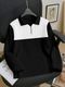 Flipkart SmartBuy Men Solid Henley Neck Cotton Blend Black T-Shirt - Image 4