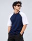 Wrodss Men Colorblock Round Neck Cotton Blend Multicolor T-Shirt - Image 4