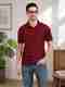 AVEJO Men Printed Polo Neck Cotton Blend Multicolor T-Shirt - Image 2