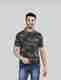 CAMOTAGE Men's Military Camouflage Green Cotton T-Shirt - Image 2