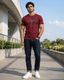 WARRIOR WORLD Men Printed Round Neck Pure Cotton White T-Shirt - Image 3