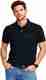 TRUMAXX Men Solid Polo Neck Cotton Blend Pink T-Shirt - Image 2