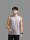 Jangoboy Men Solid Round Neck Polyester Grey T-Shirt - Image 4
