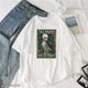 ENGLISHPREMIUM Women Printed V Neck Polyester Beige T-Shirt - Image 4