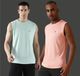 MANBOW Pack of 2 Men Solid Scoop Neck Polyester Grey, Light Blue T-Shirt - Image 3