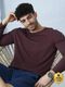 MK Digital Men Colorblock Round Neck Cotton Blend Red, White T-Shirt - Image 3