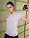 NEXSUS APPARELS Women Printed Round Neck Polyester Pink T-Shirt - Image 2