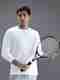KASPY Men Solid Round Neck Polyester White T-Shirt - Image 2