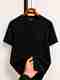 crewmax Men's Graphic Print Round Neck Cotton Blue T-Shirt - Image 2