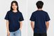 LazyChunks Men Solid Henley Neck Cotton Blend Maroon T-Shirt - Image 4