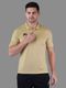 London Crew Men Solid Round Neck Pure Cotton Black T-Shirt - Image 4