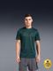 TECHNOSPORT Men Printed Crew Neck Polyester Red T-Shirt - Image 3